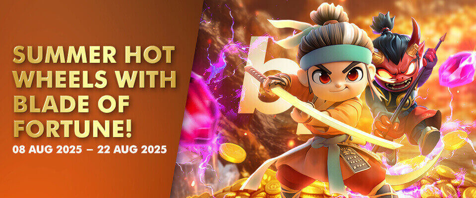 Summer Hot Wheels with Blade of Fortune!